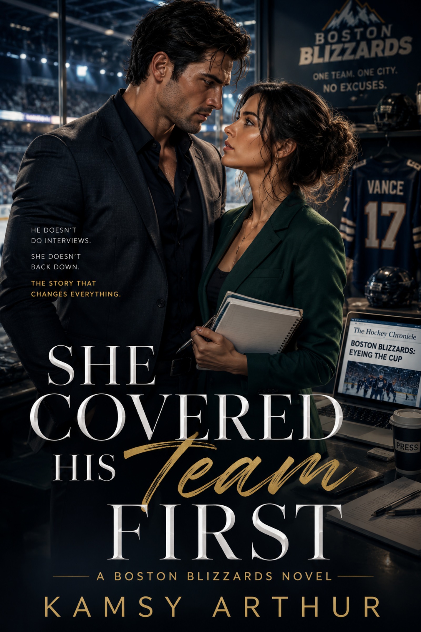 She Covered His Team First