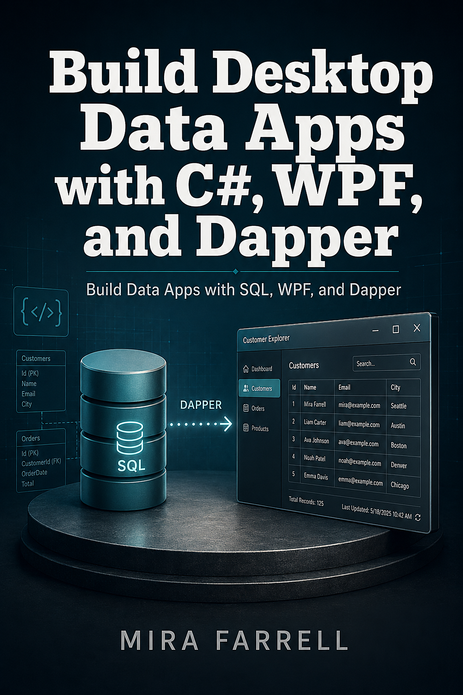 Build Desktop Data Apps with C#, WPF, and Dapper