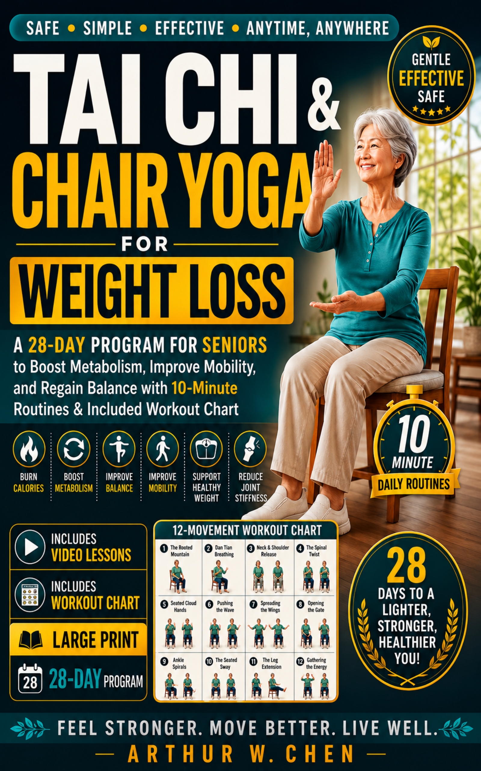 Tai Chi & Chair Yoga for Weight Loss