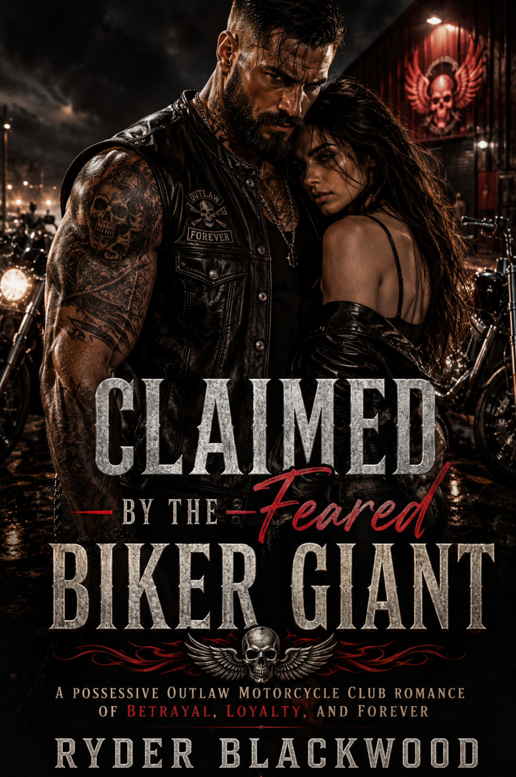 Claimed by the Feared Biker Giant
