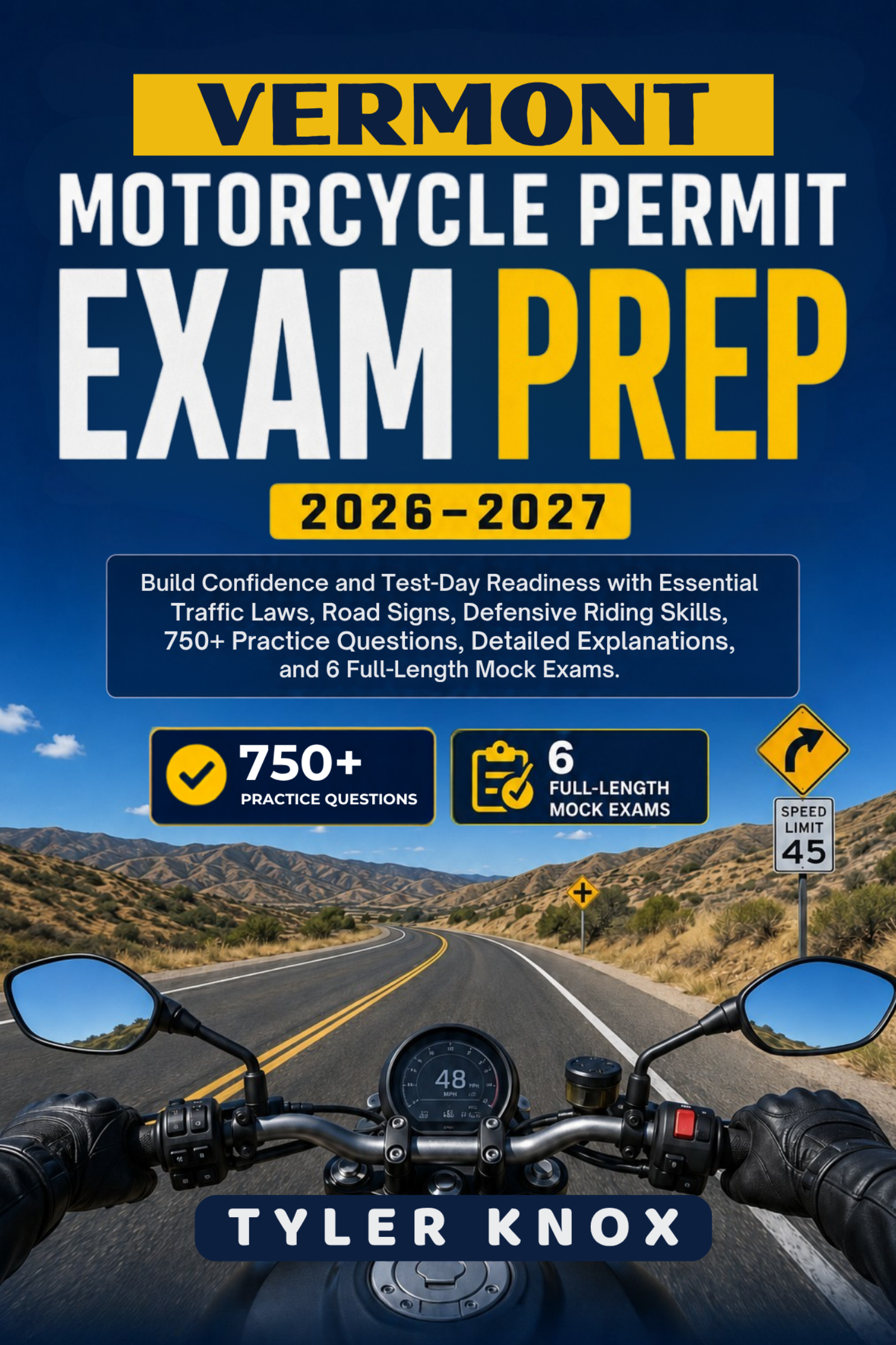 VERMONT MOTORCYCLE PERMIT EXAM PREP 2026–2027