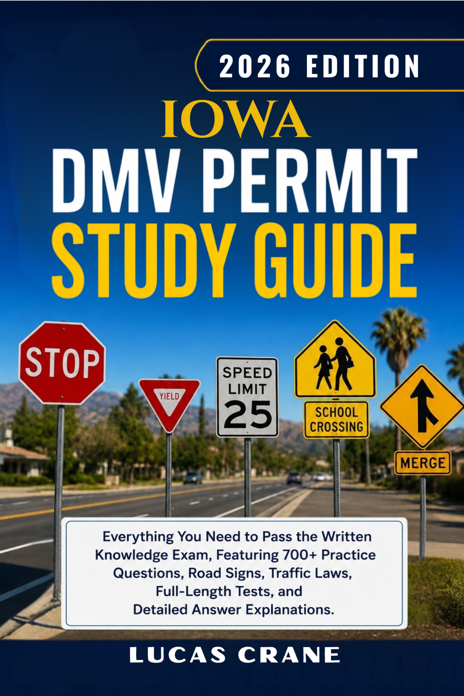 IOWA DMV Permit Study Guide-2026 EDITION
