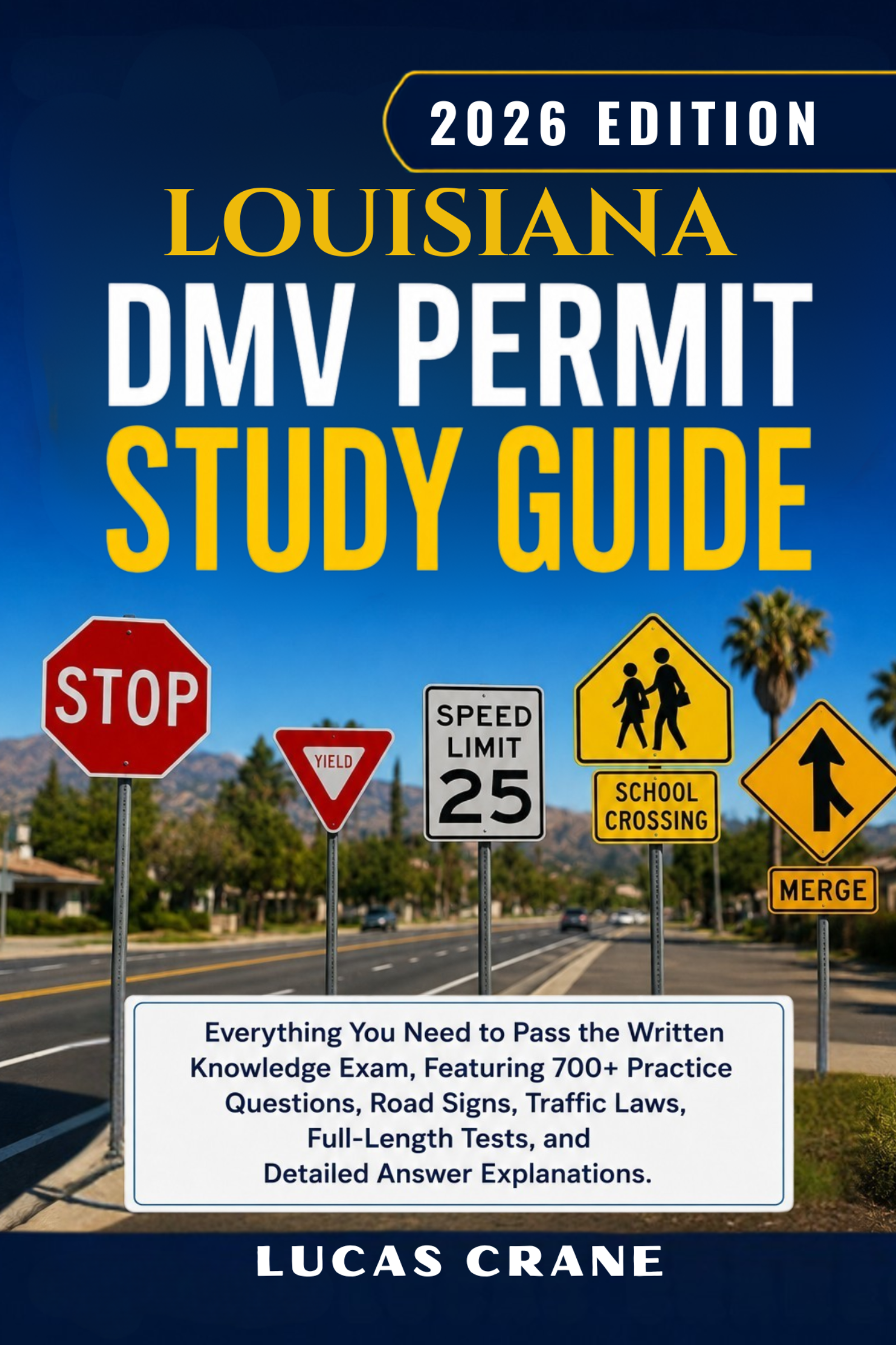 LOUISIANA DMV Permit Study Guide-2026 EDITION
