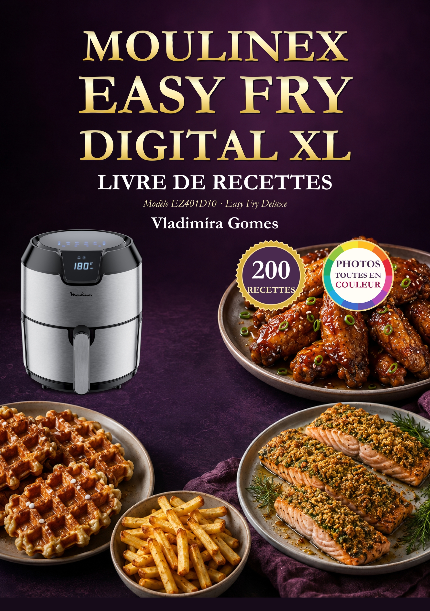 Livre de recettes pour Moulinex Easy Fry Digital XL