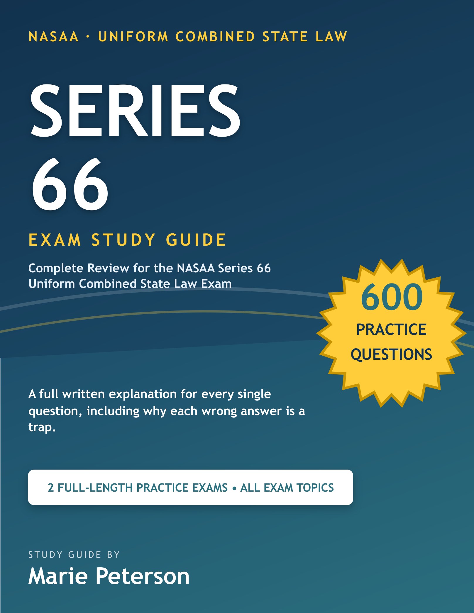Series 66 Exam Study Guide