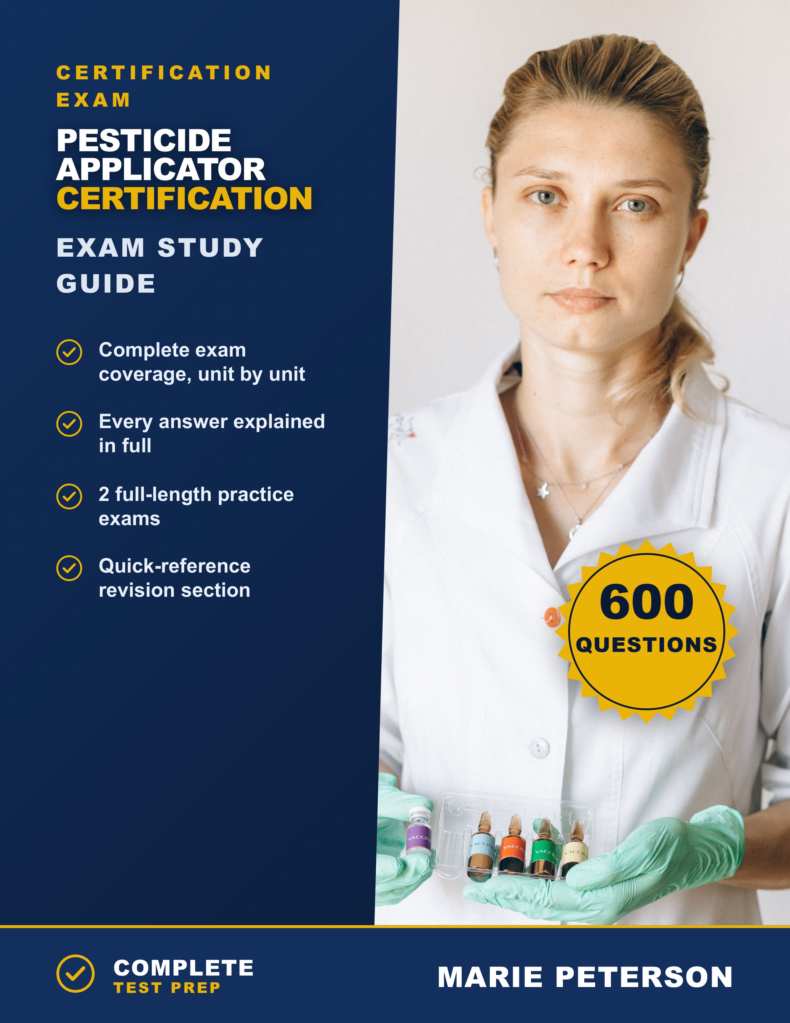 Pesticide Applicator Certification Exam Study Guide