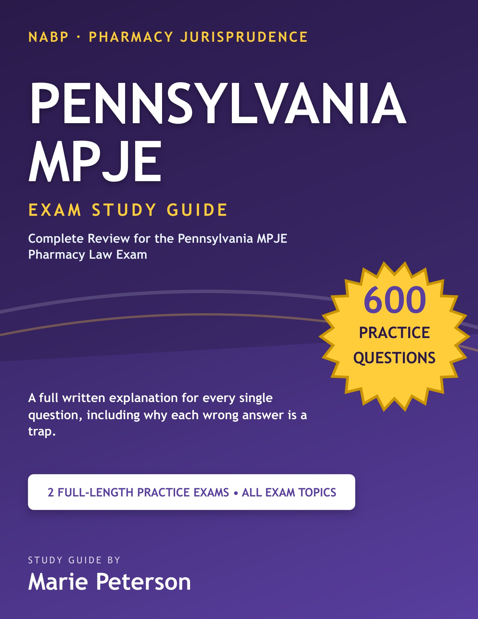 Pennsylvania MPJE Exam Study Guide